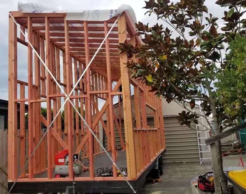 Day 1, 2, 3 – Tiny House Framing, Framing, Framing