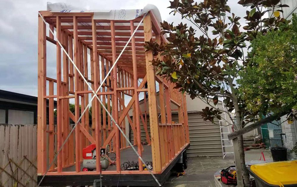Day 1, 2, 3 – Tiny House Framing, Framing, Framing