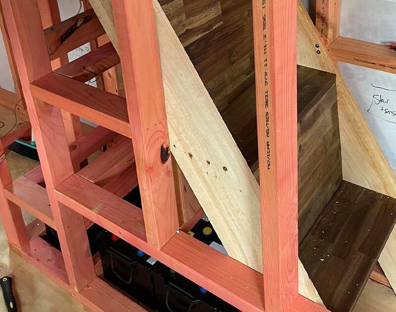 Huston, we have a staircase