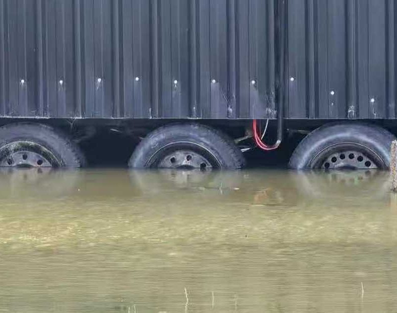 The Tiny House survived the flood!